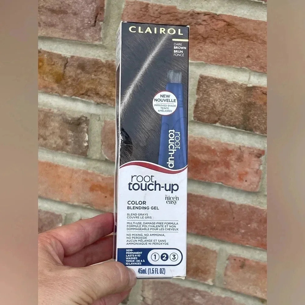 Clairol Root Touch Up Hair Color Dye Dark Brown NWT Color Blending Gel